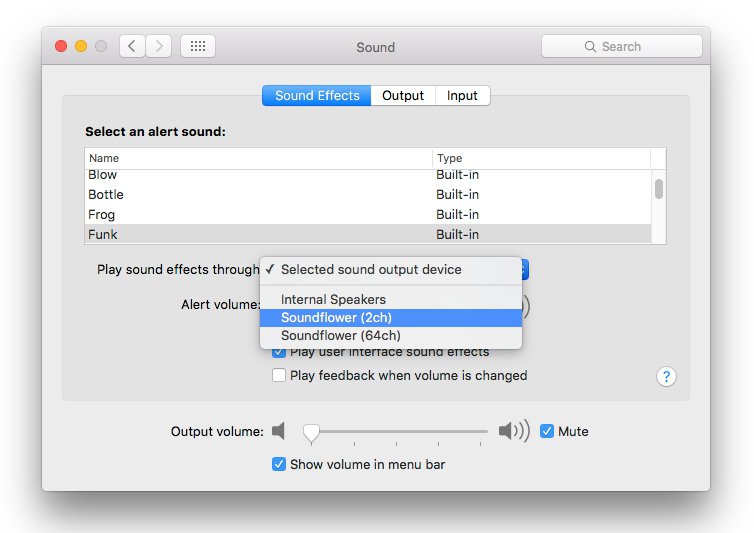 soundflower download 2018 for mac not working
